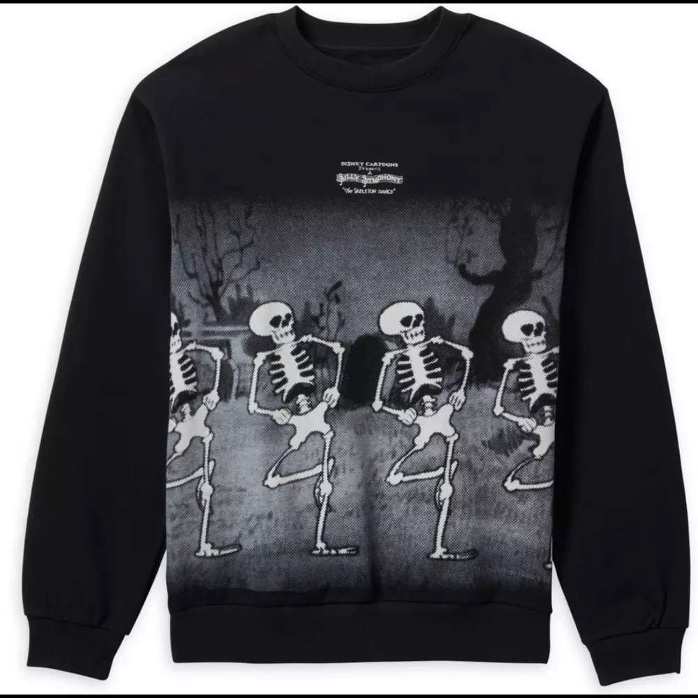 Skeleton Dance Crewneck Sweatshirt